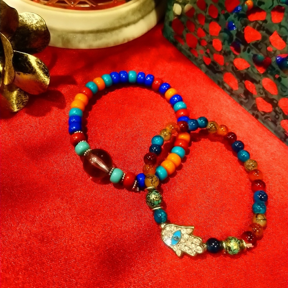 Bohemia Ethnic Bracelet Bangle Set